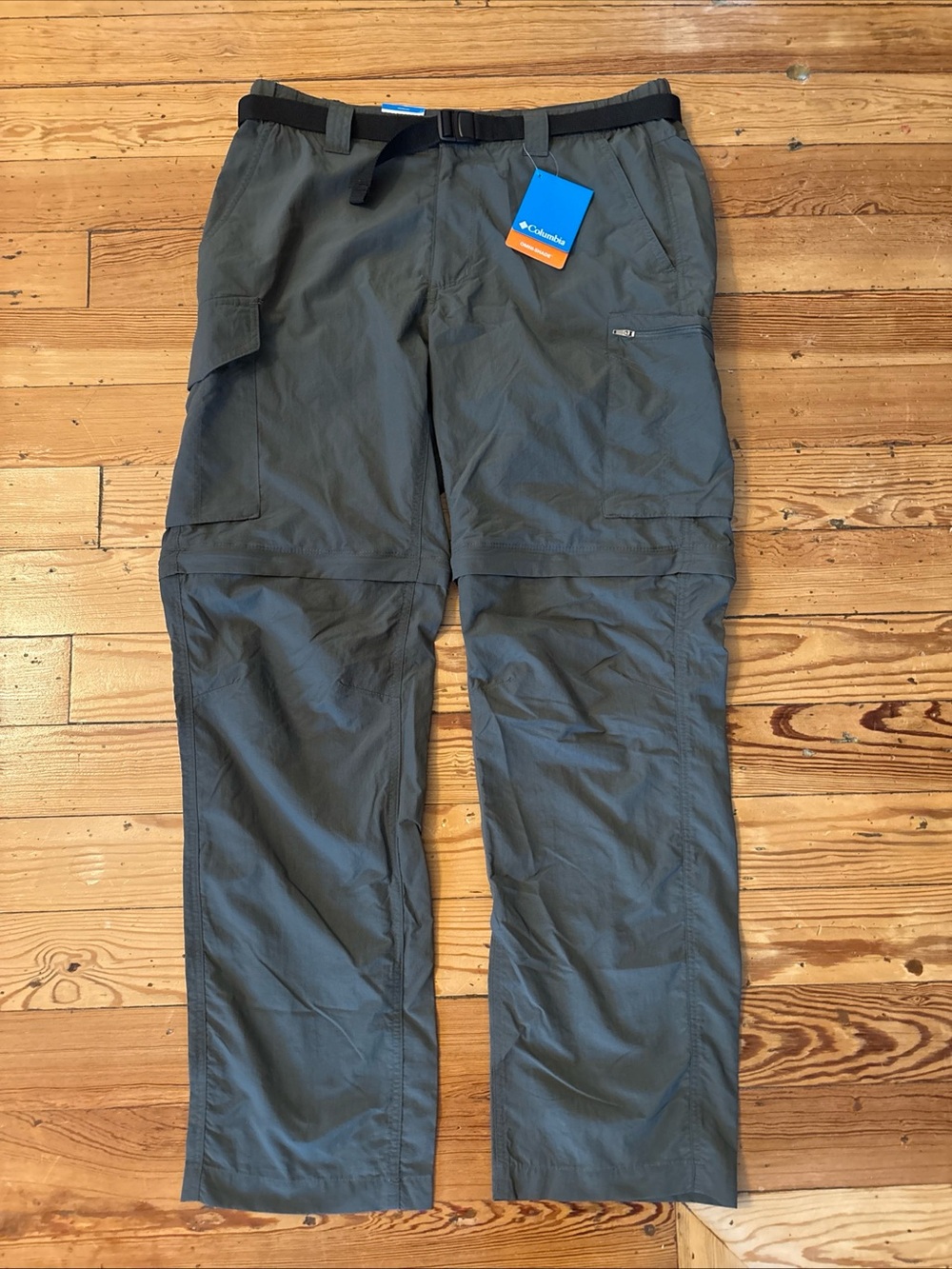 Columbia Men's Silver Ridge Convertible Pants Ripstop Easy Zip-Off Quick Drying